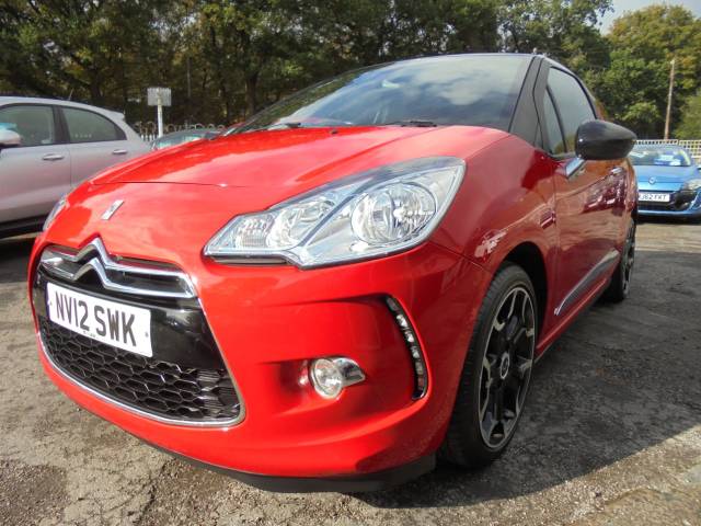 Citroen DS3 1.6 DS3 DSTYLE + E-HDI Hatchback Diesel Red