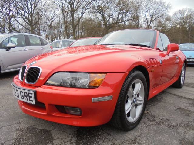 BMW Z Series 1.9 Z3 Convertible Petrol Red