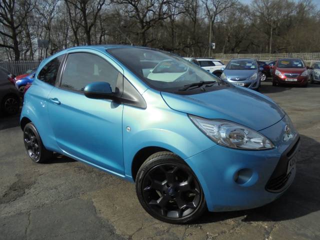 Ford Ka 1.2 KA ZETEC Hatchback Petrol Blue