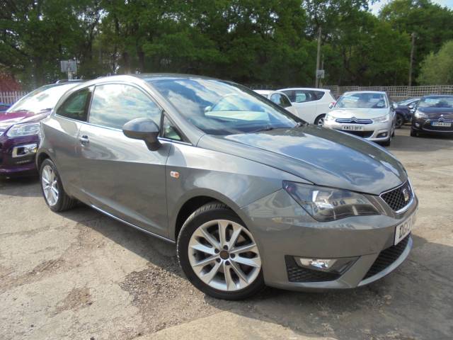 SEAT Ibiza 1.6 IBIZA FR CR TDI Hatchback Diesel Grey