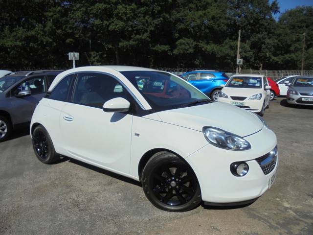 Vauxhall Adam 1.2 ADAM JAM Hatchback Petrol White