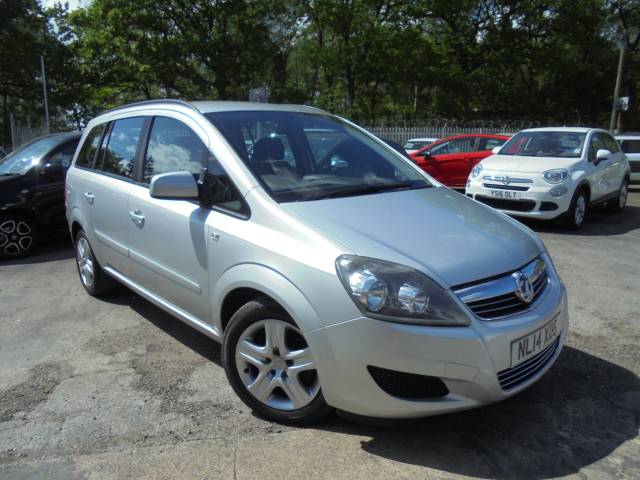 Vauxhall Zafira 1.8 ZAFIRA EXCLUSIV MPV Petrol Silver
