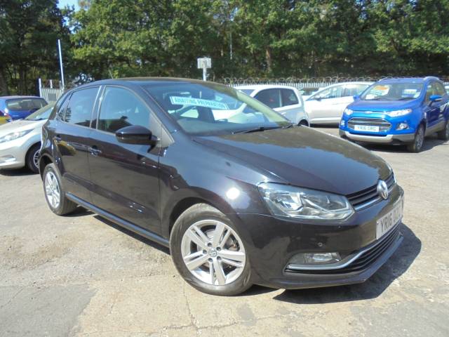 Volkswagen Polo 1.0 POLO MATCH Hatchback Petrol Black