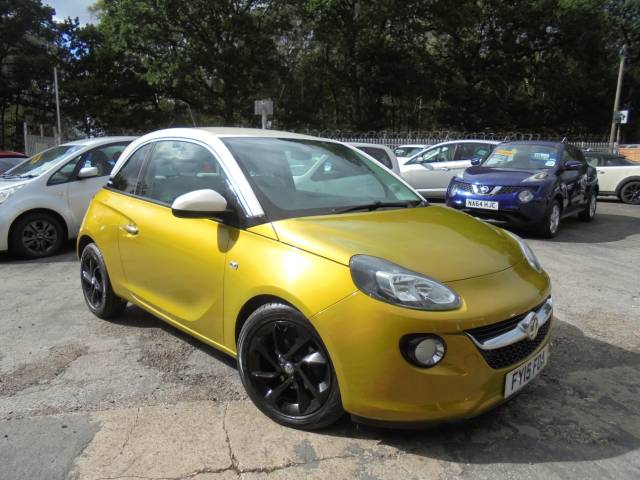 Vauxhall Adam 1.2 ADAM JAM Hatchback Petrol Yellow